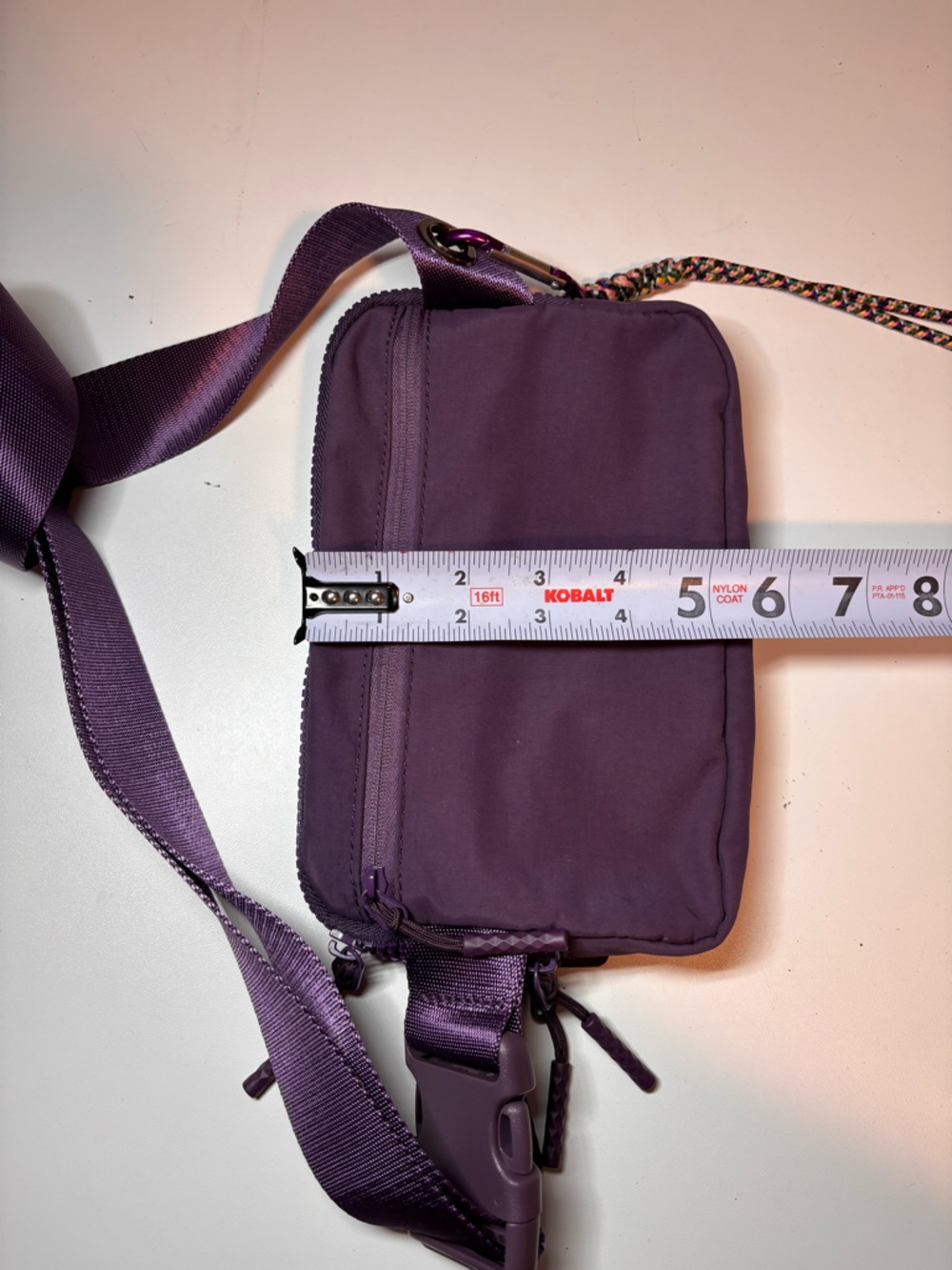 Iris and Rainbow Multi Pocket Crossbody - Picture 3 of 7